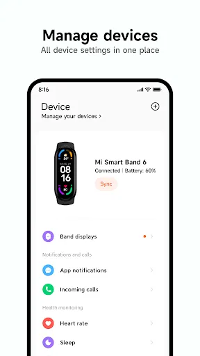 Скриншот 3 — Mi Fitness (Xiaomi Wear)