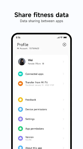 Скриншот 4 — Mi Fitness (Xiaomi Wear)