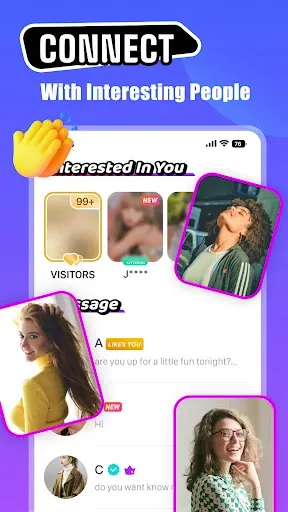 Скриншот 2 — Heyo- Chat & Message