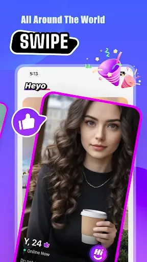Скриншот 8 — Heyo- Chat & Message