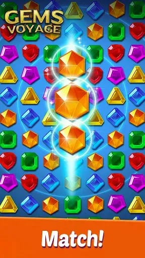 Скриншот 7 — Gems Voyage - Match 3 & Blast