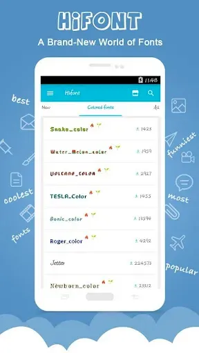 Скриншот 4 — HiFont Инструмент для шрифтов