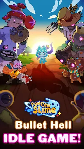 Скриншот 1 — Pew Pew Slime - Idle RPG