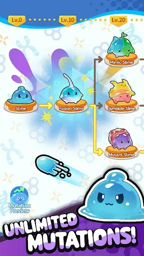 Скриншот 4 — Pew Pew Slime - Idle RPG