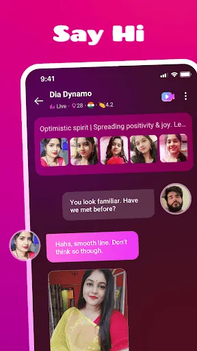 Скриншот 3 — Lunzo Lite—Video Chats & Talk