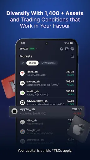 Скриншот 2 — Торгуйте в приложении XM