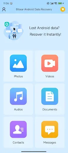 Скриншот 1 — Bitwar Android Data Recovery