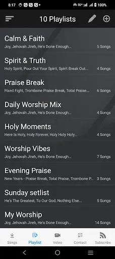 Скриншот 6 — Worship Backing Tracks