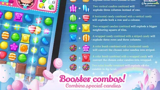 Скриншот 2 — Candy Blast: Offline Game