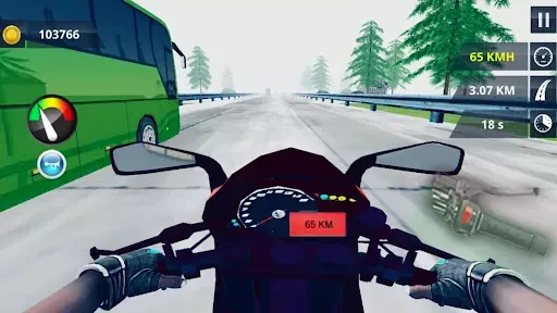 Скриншот 2 — Real Moto Racing 3D