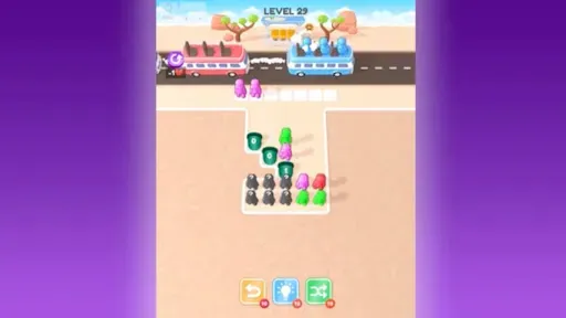 Скриншот 3 — Bus Jam: Merge & Board