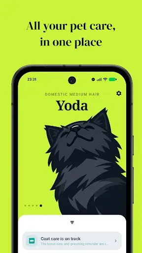 Скриншот 1 — Raku - Pet Care Tracker