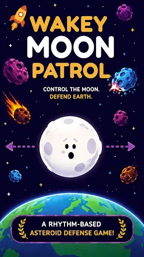 Скриншот 1 — Moon Patrol: Asteroid Defender