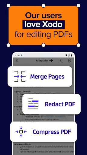 Скриншот 3 — Xodo PDF Ридер и Редактор