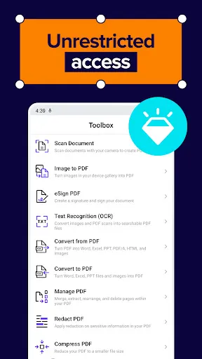 Скриншот 4 — Xodo PDF Ридер и Редактор