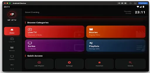 Скриншот 3 — XP IPTV