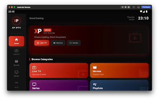 Скриншот 5 — XP IPTV