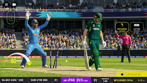 Скриншот 1 — Real Championship Cricket Game