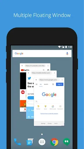 Скриншот 1 — Float Browser - Video Player