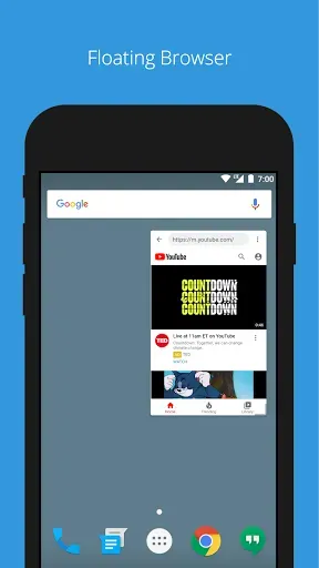 Скриншот 2 — Float Browser - Video Player