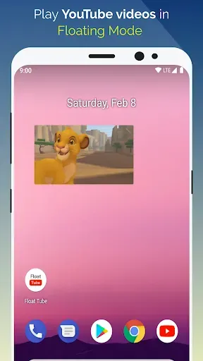 Скриншот 2 — Float Tube- Float Video Player