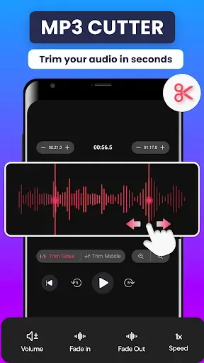 Скриншот 8 — MP3 Cutter & Audio Editor