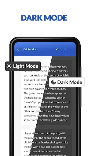 Скриншот 3 — DOCX Editor: PDF, DOC, XLSX