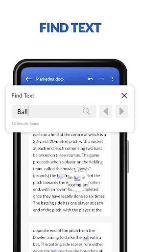 Скриншот 4 — DOCX Editor: PDF, DOC, XLSX