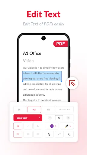 Скриншот 1 — PDF Editor: PDF Text Editor