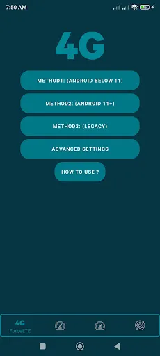 Скриншот 1 — Force LTE Only (4G/5G)