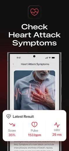 Скриншот 3 — Heart Beat: Heart Rate Monitor
