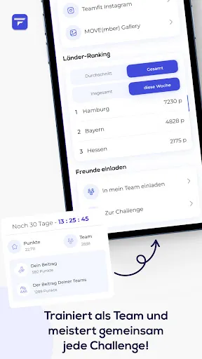 Скриншот 2 — Teamfit - Training im Team