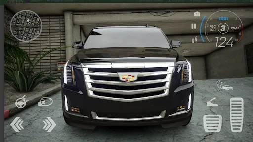 Скриншот 1 — SUV Escalade City Car Driving
