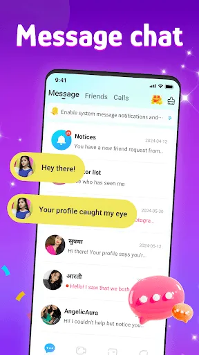 Скриншот 4 — Chatme - Video Chat& Meeting