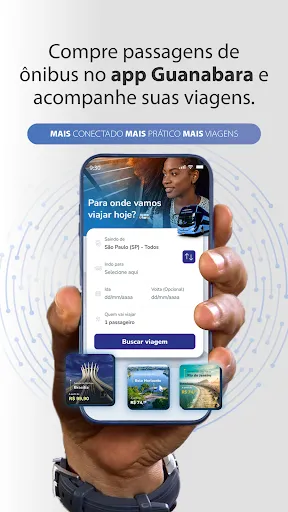 Скриншот 1 — Guanabara: passagens de ônibus