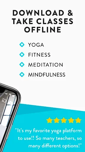Скриншот 3 — YouAligned - Home Yoga Classes