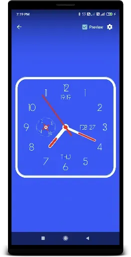 Скриншот 5 — Часы Живые обои