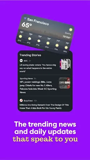 Скриншот 3 — Yahoo Launcher
