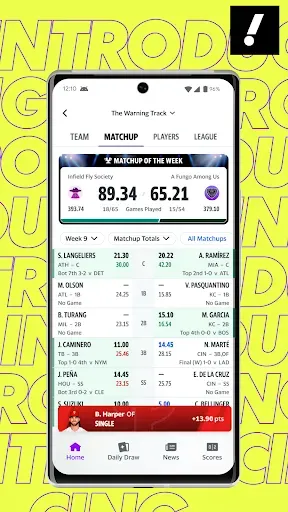 Скриншот 1 — Yahoo Fantasy Sports: NBA, MLB