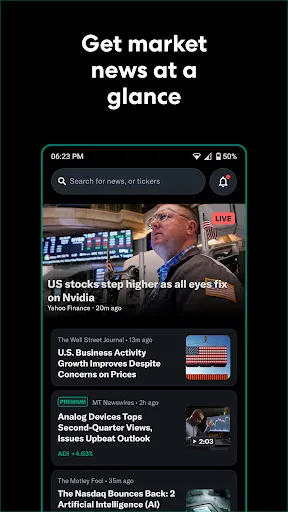 Скриншот 4 — Yahoo Finance: Stocks & News