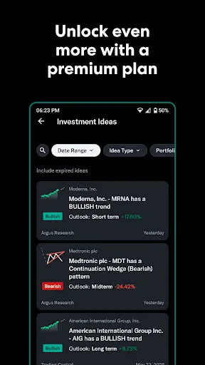 Скриншот 5 — Yahoo Finance: Stocks & News
