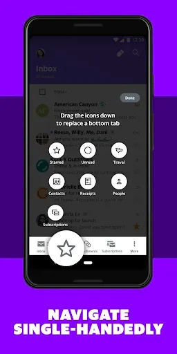 Скриншот 5 — Yahoo Mail Go- Organized Email