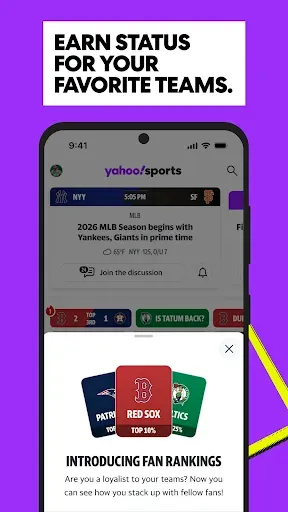 Скриншот 2 — Yahoo Sports: Scores and News