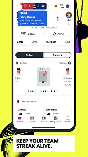 Скриншот 3 — Yahoo Sports: Scores and News