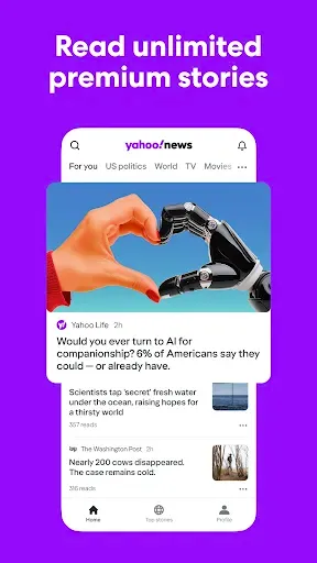 Скриншот 2 — Yahoo News: Daily News For You