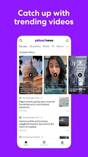 Скриншот 3 — Yahoo News: Daily News For You