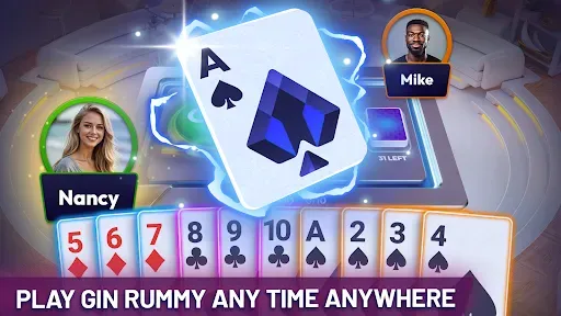 Скриншот 6 — Gin Rummy Masters: Card Game