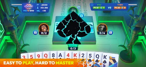 Скриншот 3 — Spades Masters - Card Game