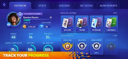 Скриншот 7 — Spades Masters - Card Game