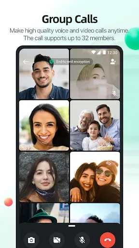 Скриншот 2 — YallaChat: Voice&Video Calls